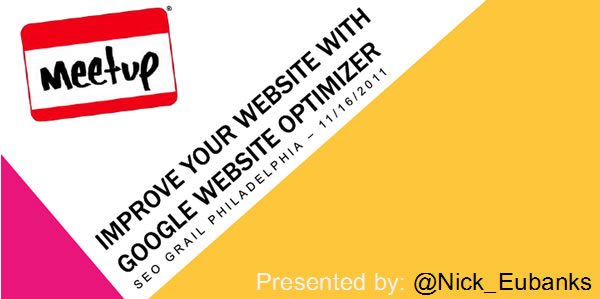 Optimize Your Website with Google Website Optimizer