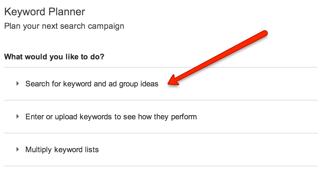 Free Keyword Research Tool - Getting Started